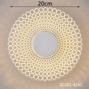 Axyaa Modern Ultra-thin Acrylic Wall Lamp LED Variety of Shapes Wall Lights