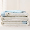 Axyaa Summer Quilt Solid Color Lightweight Single Bedding