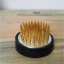 Axyaa Silver Ceramic Flower Pots Large Succulent Planter Vase Garden Balcony Decor
