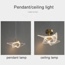 Axya Nordic Windmill LED Ceiling Lamp for Cozy Home Decor