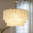Shell Pendant Lights Luxury by Axyaa: Modern Ceiling Main Light for Living Room, Bedroom, or Restaurant.