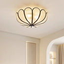 Axyaa Creamy Petals Ceiling Lamp - Nordic Wabi Sabi Bedroom Light