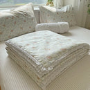 Axyaa Lace Summer Cooling Duvet with Soybean Fiber Cover
