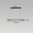 Axyaa Minimalist Copper Pendant Lights with Glass Geometric Design