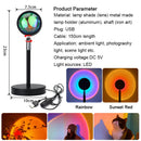 Axyaa Rainbow Sunset Lamp Projector LED Night Light - Atmosphere Lamp