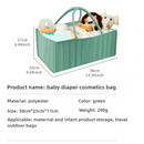 Axyaa Baby Stroller Organizer Bag with Carrying Handle and Large Capacity
