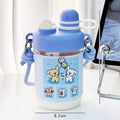 Axyaa Kawaii Boba Water Bottle with Tea Infuser, 500ml