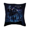 Axyaa Printed Polyester Throw Pillow Cover Square Zipper Pillow Cases