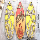 Axyaa Beach Surfboard Wall Hanging Decor Set | Summer Hawaiian Room Aesthetics
