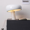 Axyaa Marble Mushroom Table Lamp - Minimalist Snoopy Art, Creative Light for Home Décor