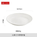 Axyaa Advanced Ceramic Hot Dish Plate with Candle Heating for Home and Hotel