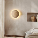 Axyaa Yellow Travertine LED Wall Lamp: Stylish Interior & Bathroom Lighting Fixtures