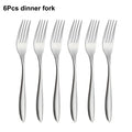 Axyaa Stainless Steel Cutlery Set | Mirror Finish Flatware Knife Fork Spoon Dining Set