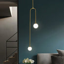 Glass Ball LED Pendant Light by Axyaa - Luxury Nordic Design for Living Room & Bedroom
