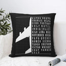 Axyaa Pilot Print Sofa Cushion Cover - Home Party Car Bed Decor