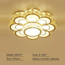 Axyaa LED Crystal Ceiling Lamp for Home Decor Lighting