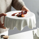 Axyaa White Plate Set - Elegant Kitchen Tableware for Creative Dining