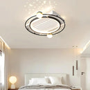 Axyaa Kids Bedroom Ceiling Fan with Remote Control and LED Light