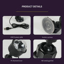 Axyaa RGB Dream Colors Projection Lamps with Music Sync for Bedroom and Party