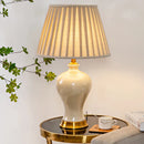 Axyaa High Grade Ceramic Table Lamp for Living Room & Bedroom