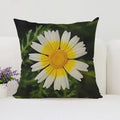 Axyaa Velvet Floral Pillow Covers for Home Decor and Sofa, 50x50 Throw Pillowcases