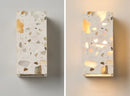 Axyaa Cubic Stone Wall Lamp: Perfect for Bedside Stairs, Kitchen, Living Room
