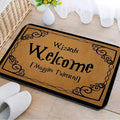 Axyaa Wizard Muggle Entrance Mat: Non-Slip Absorbent Hallway Carpet
