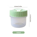 Axyaa Mini Snack Fruit Box: Portable & Sealed Fresh Food Storage