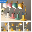 Axyaa Macaron Desk Lamp with LED Light and Pen Holder