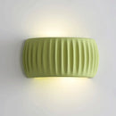 Axyaa French Cream Pumpkin Wall Lamp Green Nordic LED Sconce