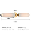 Axyaa Brass French Style Wall Lamp for Bedroom, Bathroom, Staircase & Villa Décor