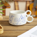 Axyaa Nordic Milk Gift Ceramic Mug Coarse Pottery Coffee Cup