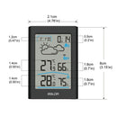 Axyaa Digital Weather Station Hygrometer Thermometer with Wireless Sensor
