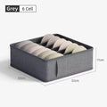 Axyaa Underwear Sock Bra Storage Box - 20/6/7/1 Grids Organizer Cabinets Drawers Pants