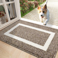 Axyaa Absorbent Welcome Mat: Soft, Non-Slip Floor Carpet