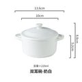 Axyaa Ceramic Double Ear Bowl Set - 6.5oz Mini Yogurt & Shufulei Small Bowl