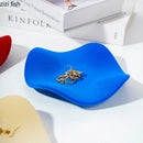 Axya Ceramic Wave Tray for Stylish Jewelry and Small Item Storage