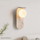 Axyaa Cream Wind LED Wall Lamp for Bedroom, Kitchen, and Outdoor Lighting