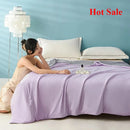 Axyaa Cool Feather Silk Cotton Summer Quilt - Double Spell, Breathable & Comfortable