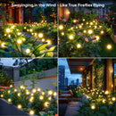Axyaa Solar Glowworm Lights: Dual-Color LEDs, Waterproof for Lawn, Pathway, Patio
