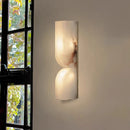 Axyaa Art Deco Marble LED Wall Lamp for Home and Restaurant Lighting