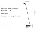Axyaa Modern Sensing Floor Lamp with Rotating Feature