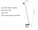 Axyaa Modern Rotating Sensor Floor Lamp