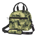 Axyaa Cute Cats Thermal Lunch Bag: Insulated Bento Tote for School & Office