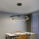 Axyaa LED Chandelier Aluminium Pendant Lamp Modern Lighting for Home Décor