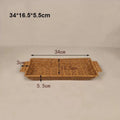 Axyaa Rattan Wicker Serving Baskets: Bread Fruit Vegetables Basket 6 Styles