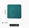 Axyaa Ceramic Dining Plate for Desserts, Cakes, Sushi – Square Flat Plate