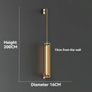 Axyaa Long Rod LED Wall Lamp: Stylish Decor Light for Home, Hotel, Club Lighting