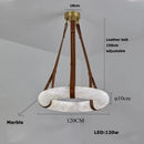 Axyaa Minimalist Marble Pendant Light for Living & Dining Room