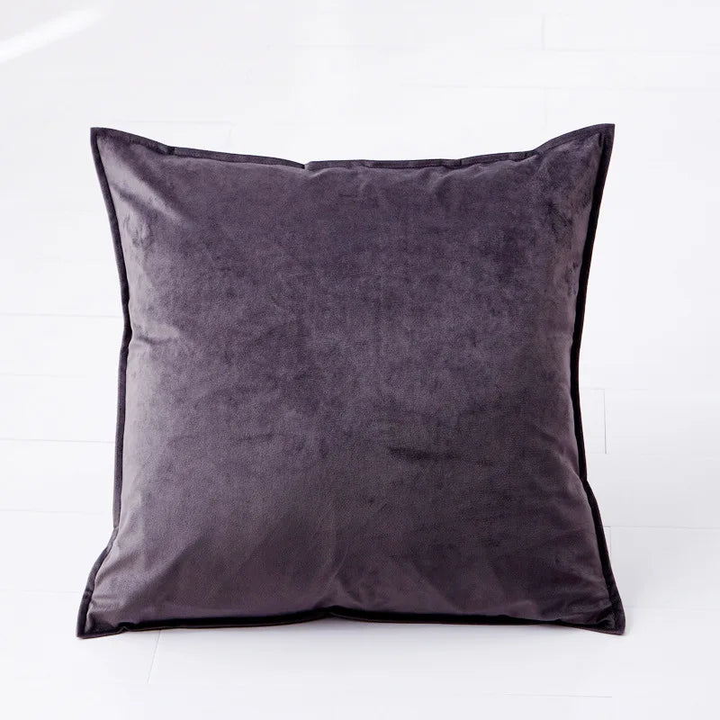 Axyaa Velvet Cushion Cover 40x40 for Sofa Car Home Decor